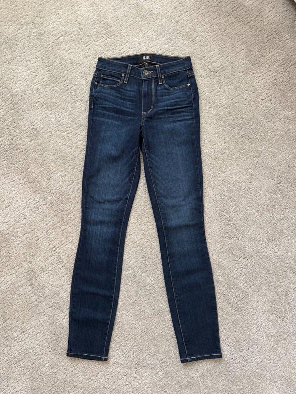 PAIGE Hoxton High Waist Ankle Jeans